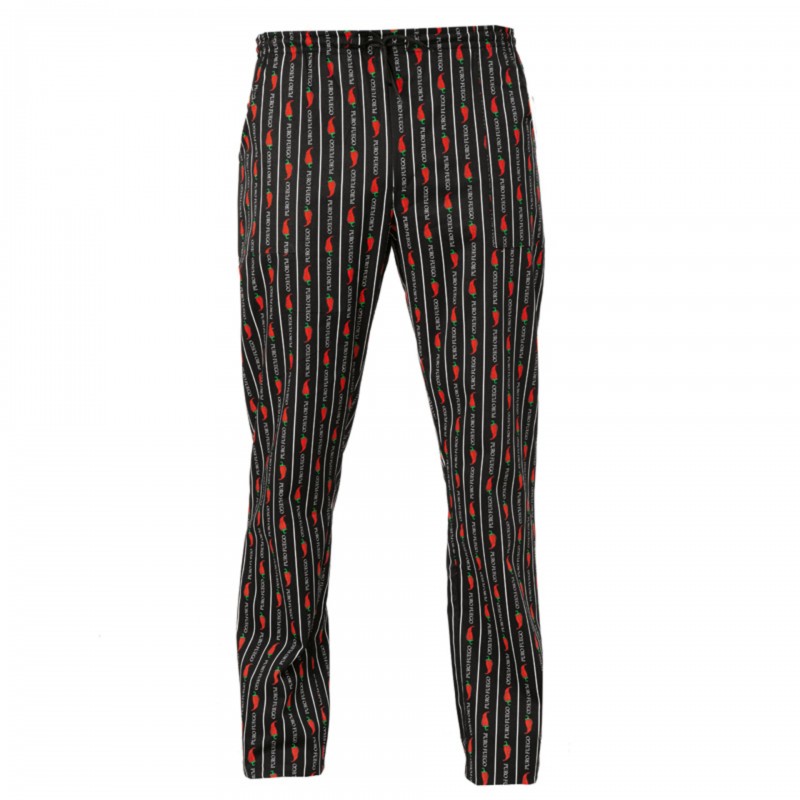 PANTALONE FANTASIA PEPERONCINO