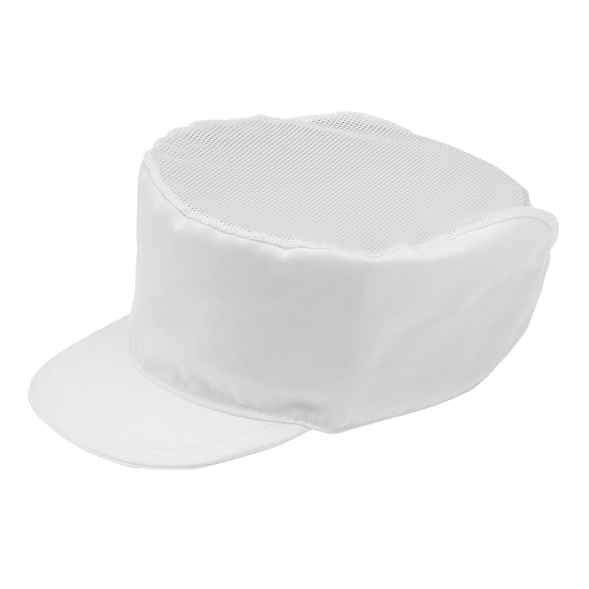 BERRETTO UOMO CON RETE BIANCO