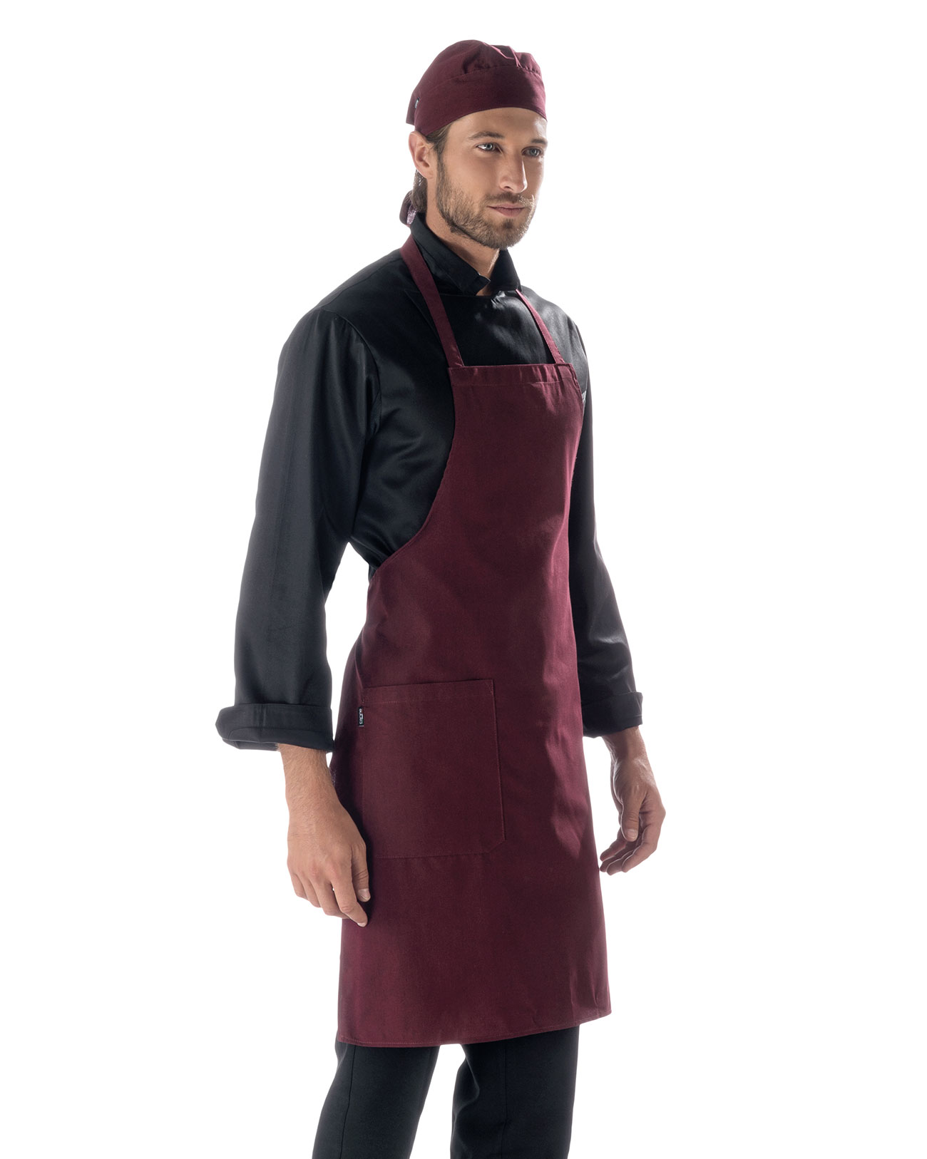 FALDA PETTORINA BORDEAUX                
