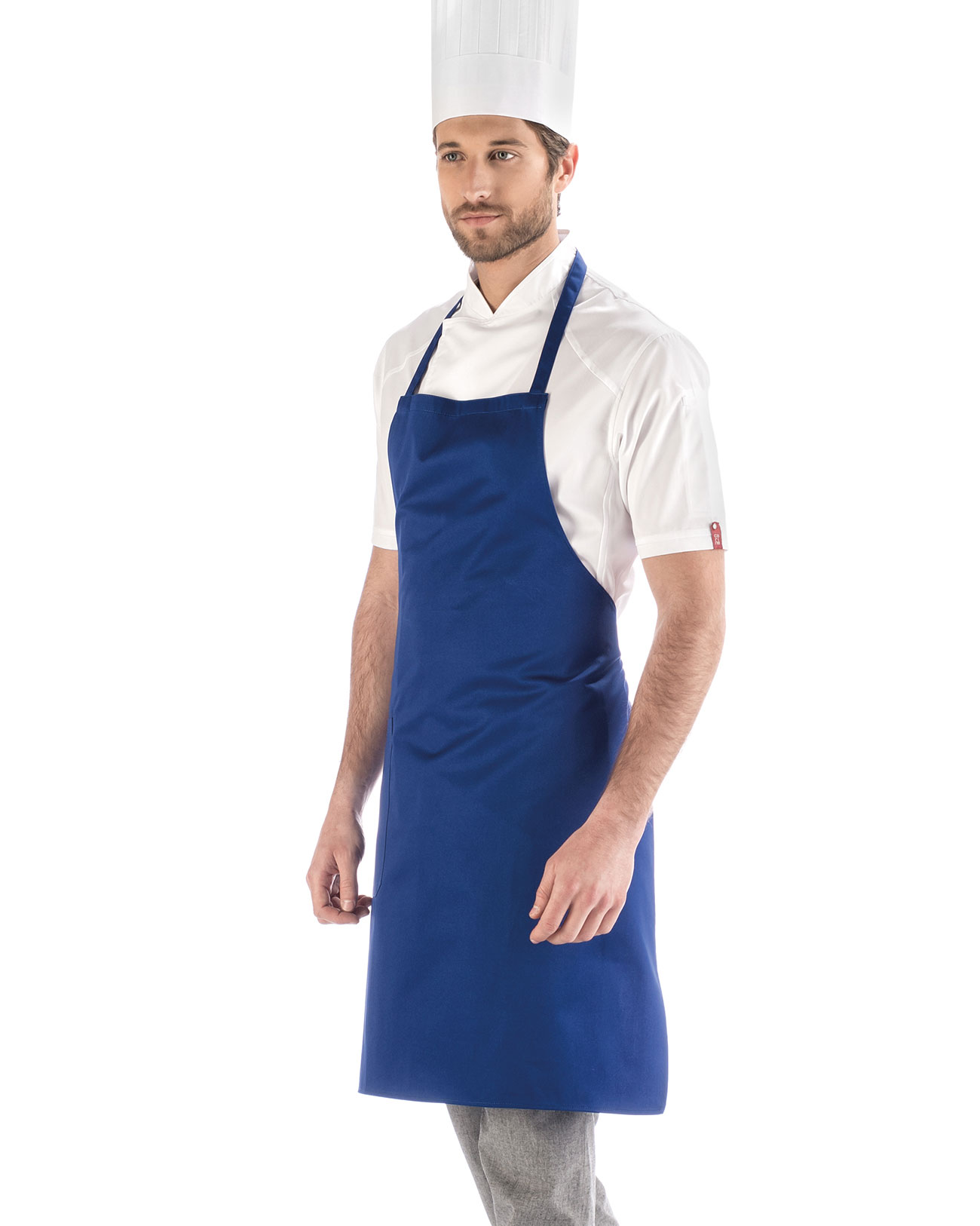 FALDA PETTORINA BLU ROYAL