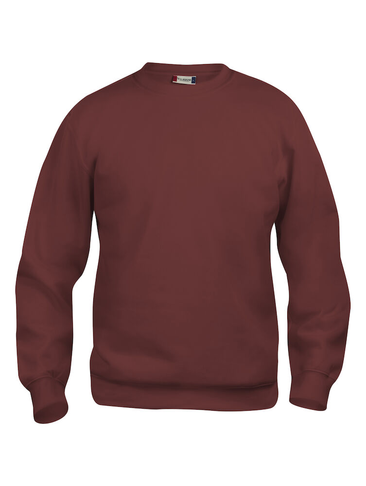 FELPA CLIQUE BASIC ROUNDNECK GIROCOLLO BORDEAUX