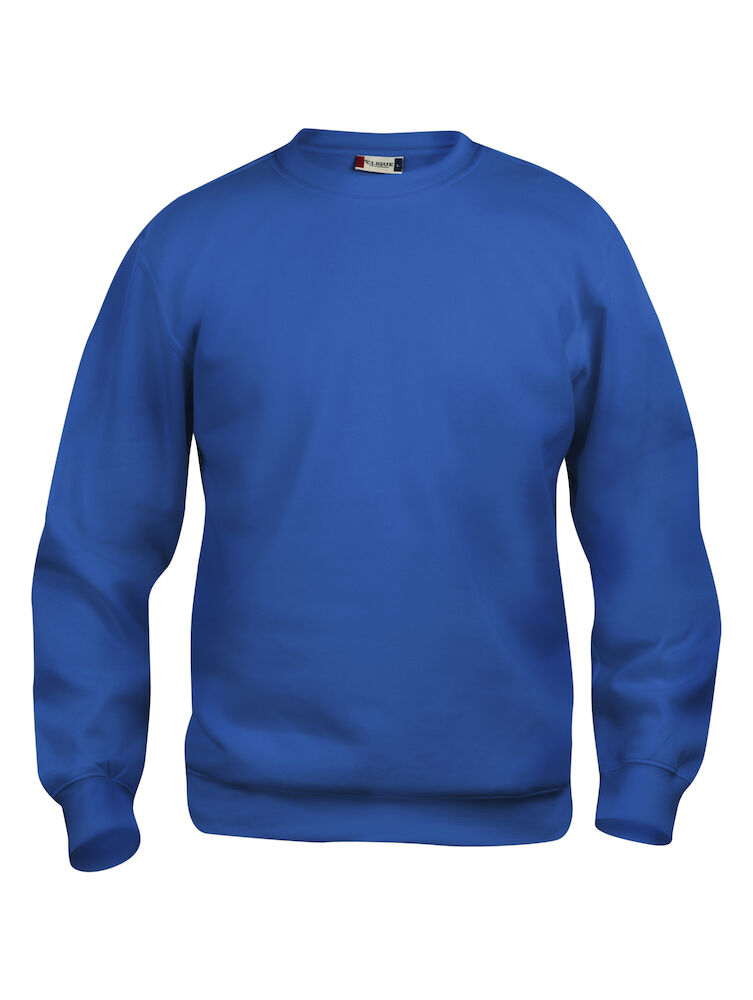 FELPA CLIQUE BASIC ROUNDNECK GIROCOLLO ROYAL BLUE