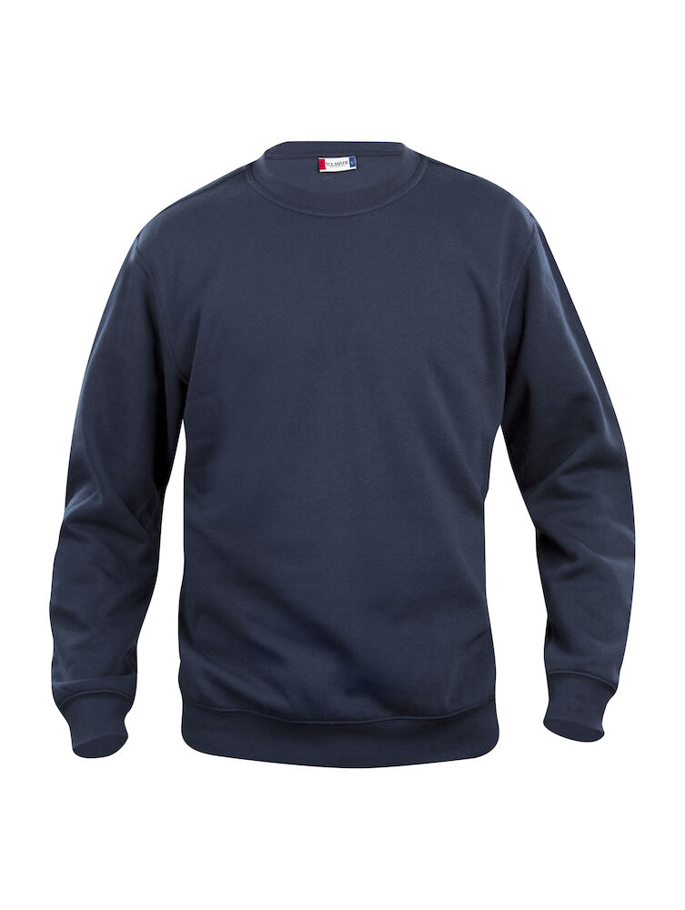 FELPA CLIQUE BASIC ROUNDNECK GIROCOLLO BLU NAVY
