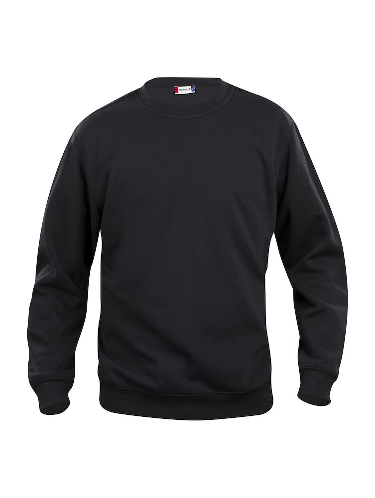 FELPA CLIQUE BASIC ROUNDNECK GIROCOLLO NERO