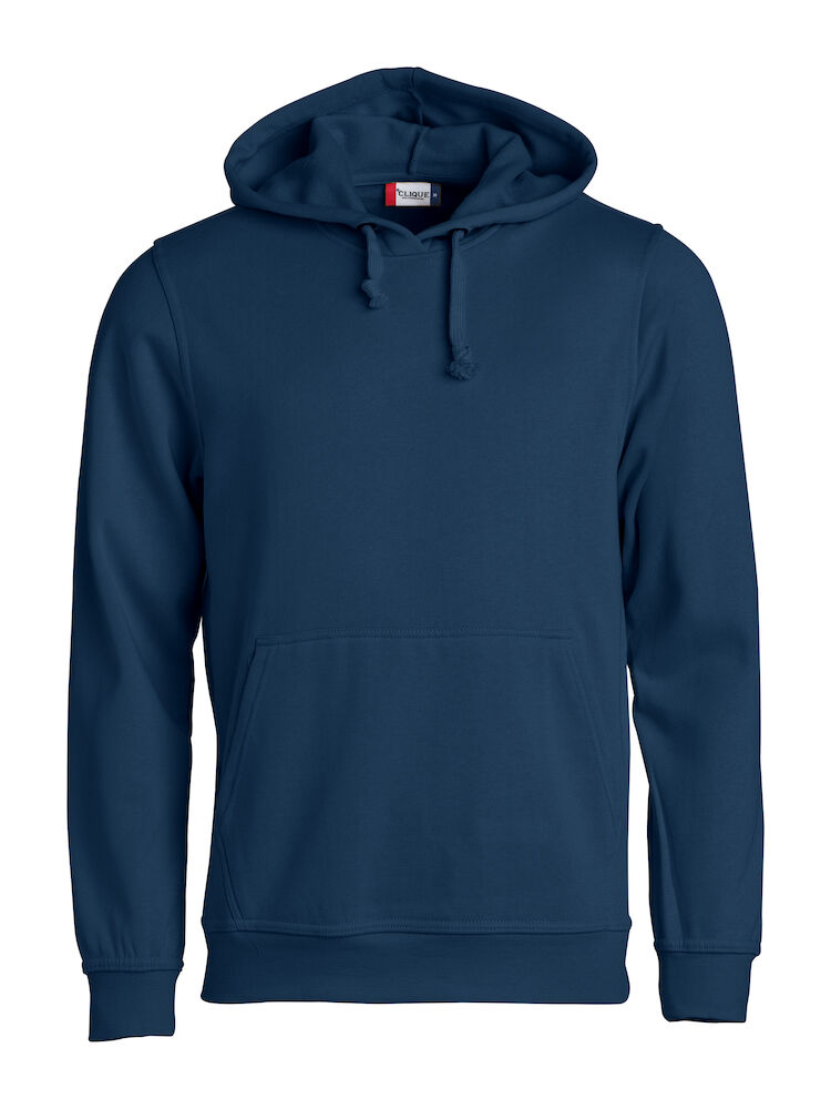 FELPA CLIQUE HOODY GIROCOLLO C/CAPPUCCIO BLU NAVY