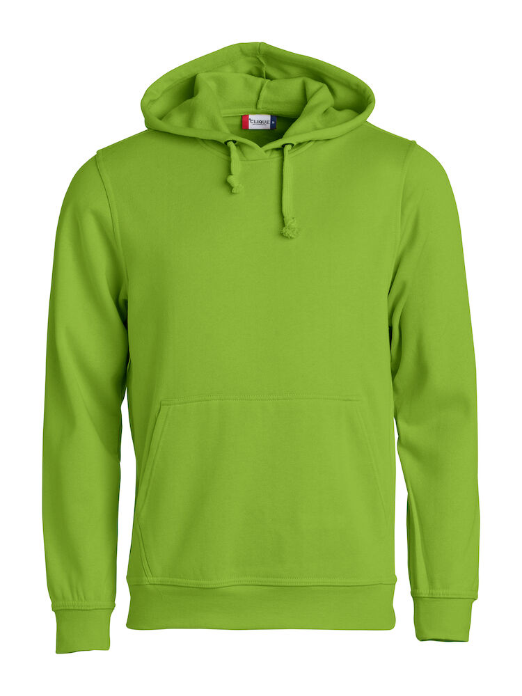 FELPA CLIQUE HOODY GIROCOLLO C/CAPPUCCIO VERDE MELA