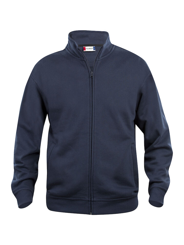 FELPA CLIQUE FULL ZIP BLU NAVY