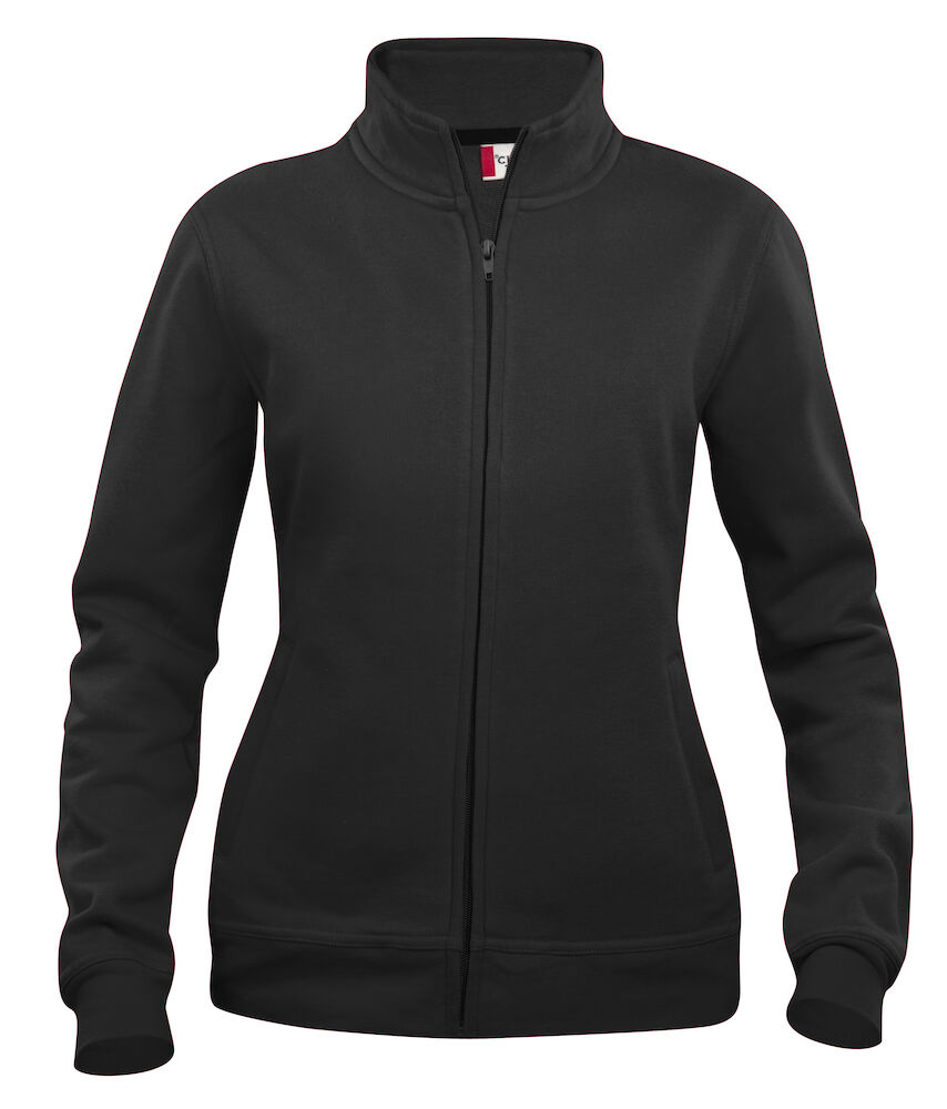 FELPA CLIQUE FULL ZIP LADIES NERO