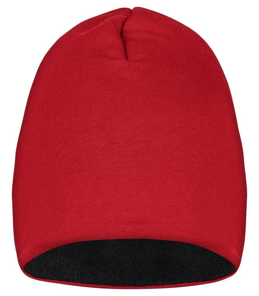 BERRETTO FODERATO IN MICROPILE ROSSO