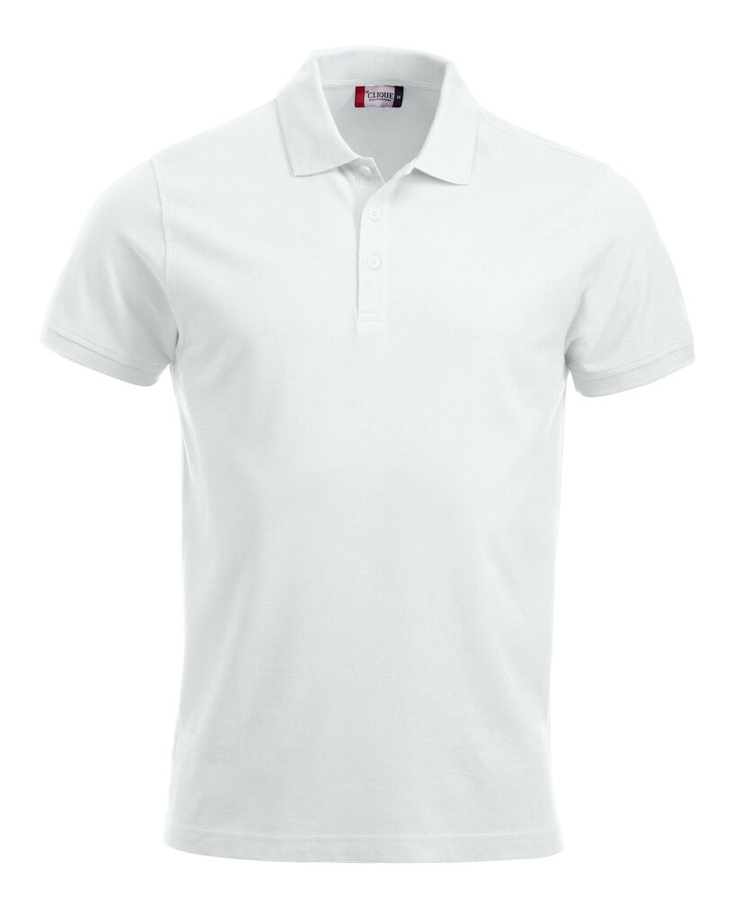POLO CLIQUE CLASSIC LINCOLN S/S BIANCA