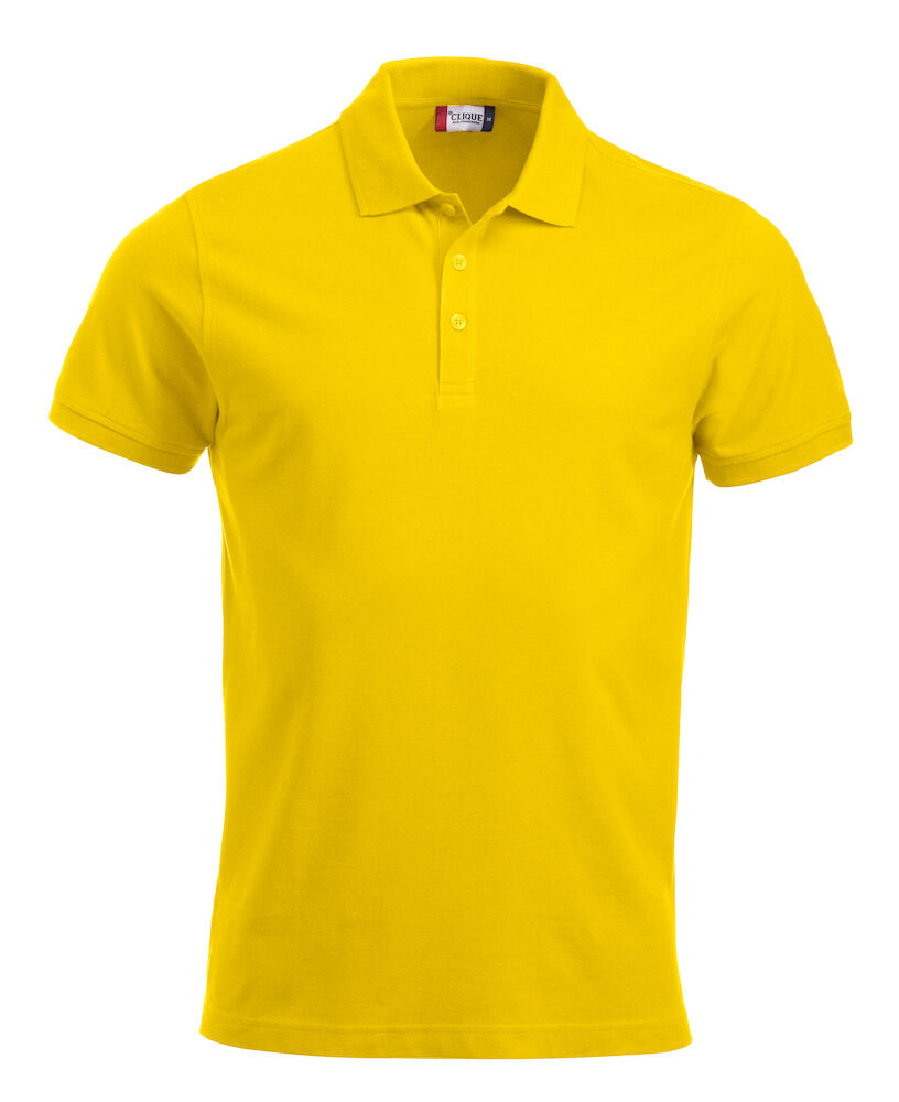 POLO CLIQUE CLASSIC LINCOLN S/S GIALLO LIMONE