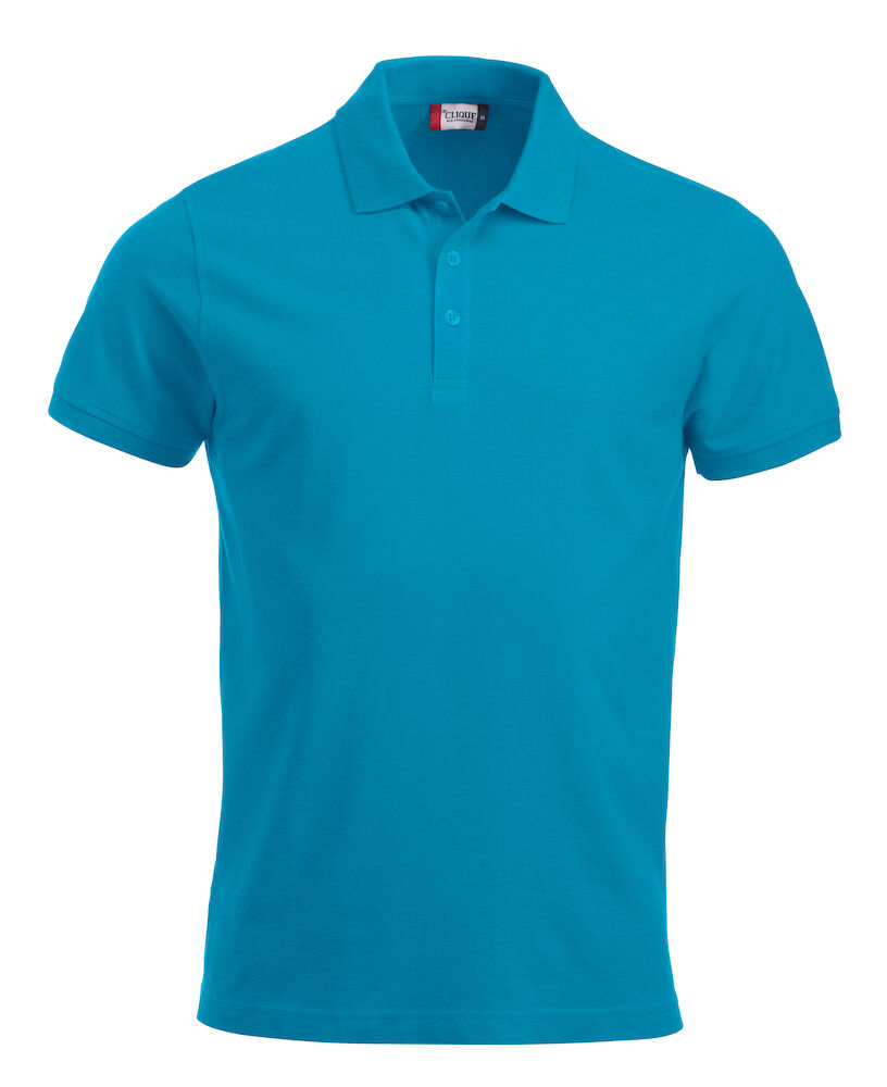 POLO CLIQUE CLASSIC LINCOLN S/S TURCHESE