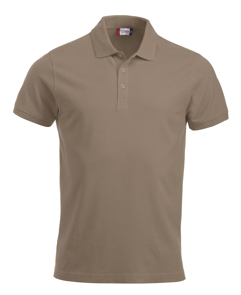 POLO CLIQUE CLASSIC LINCOLN S/S CAFFE' LATTE