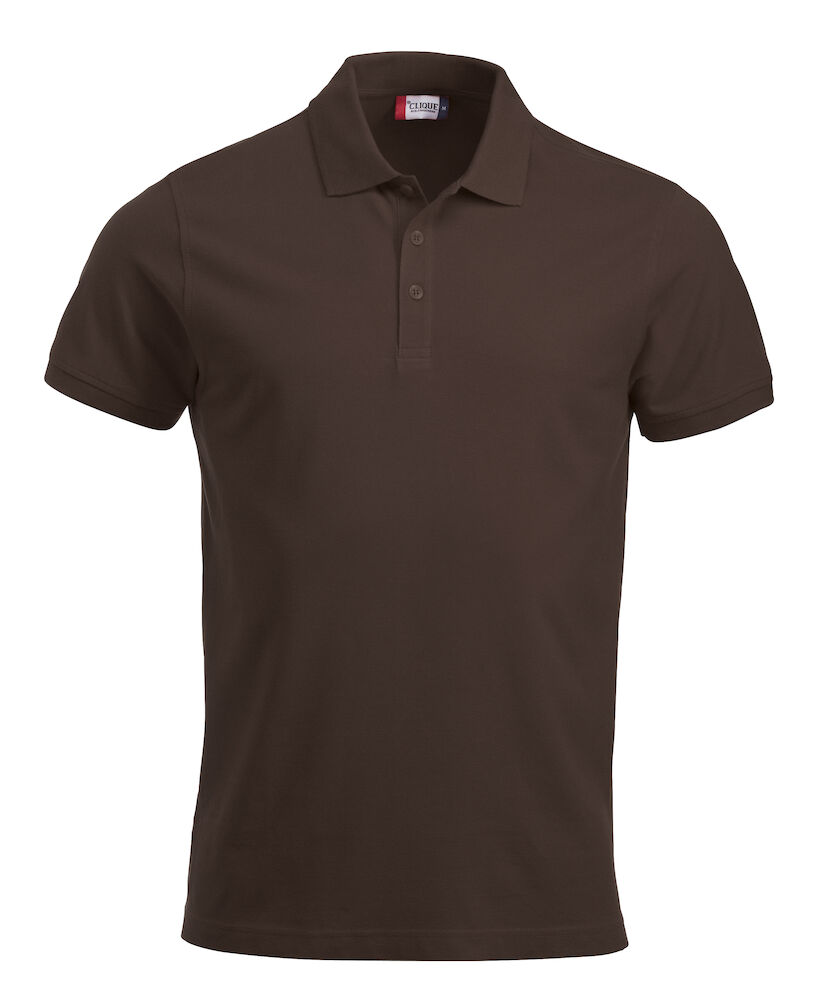 POLO CLIQUE CLASSIC LINCOLN S/S MARRONE MOKA