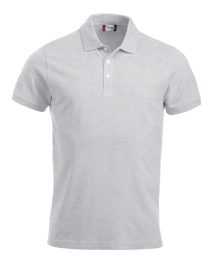 POLO CLIQUE CLASSIC LINCOLN S/S GRIGIO CENERE