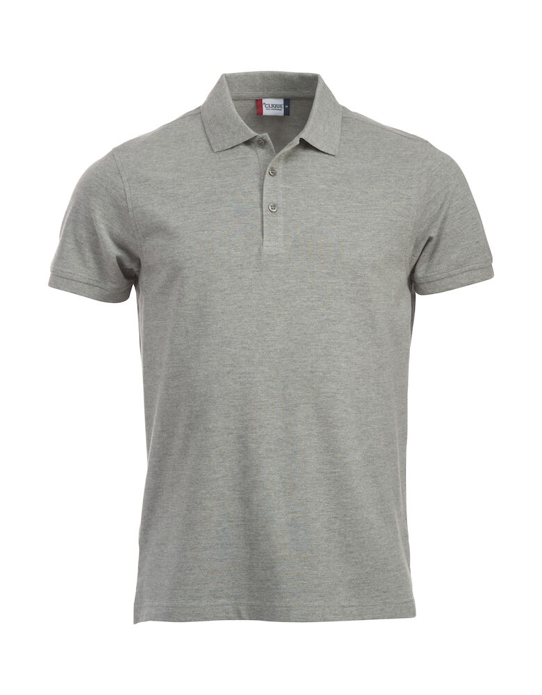 POLO CLIQUE CLASSIC LINCOLN S/S GRIGIO MELANGE