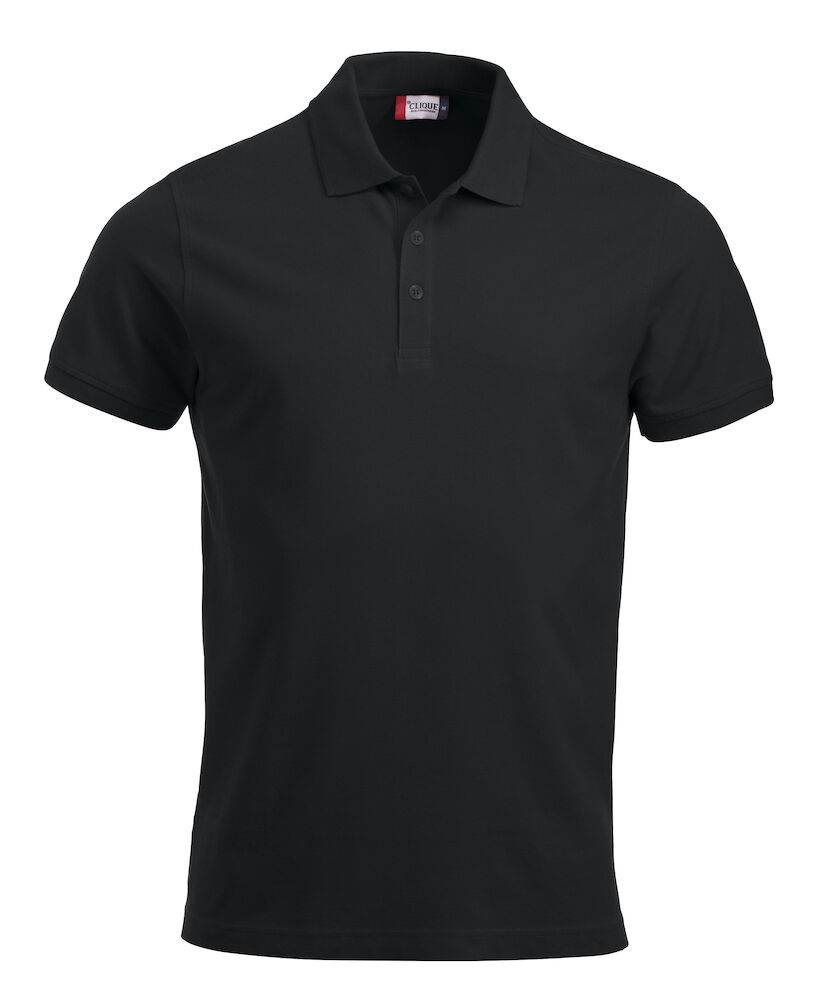 POLO CLIQUE CLASSIC LINCOLN S/S NERO