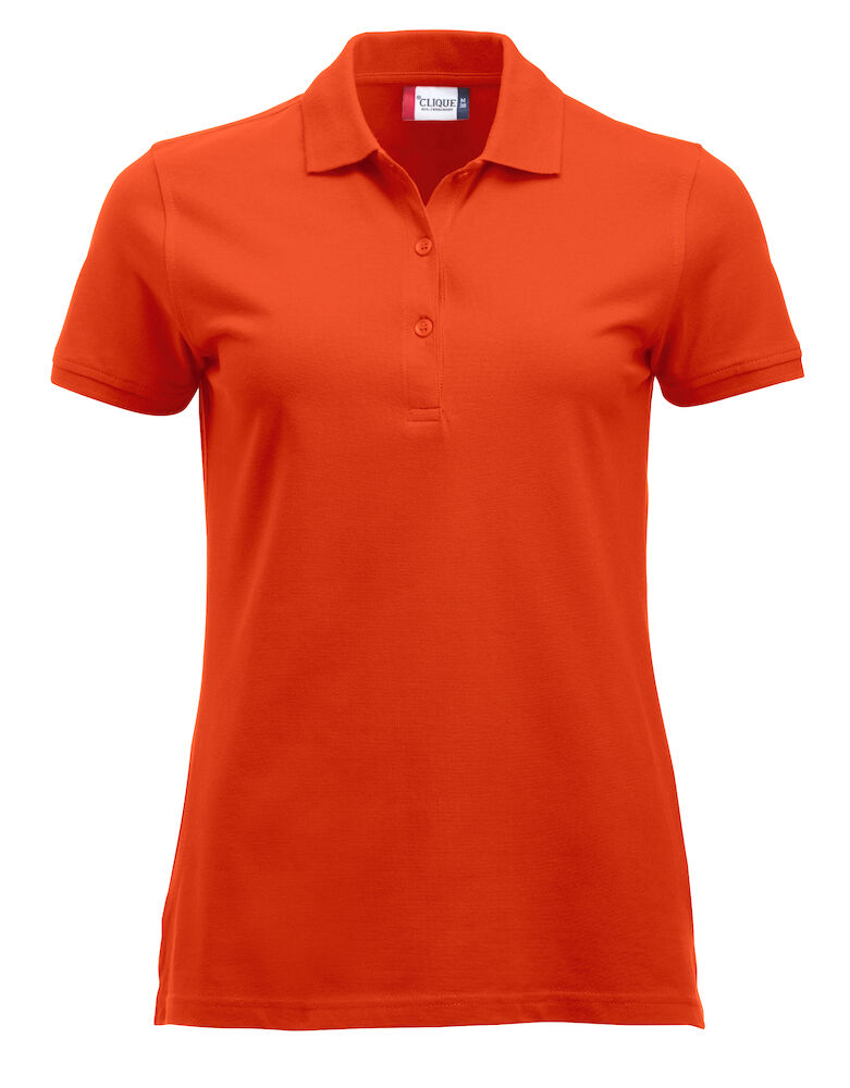 POLO CLIQUE CLASSIC MARION DONNA S/S ARANCIO