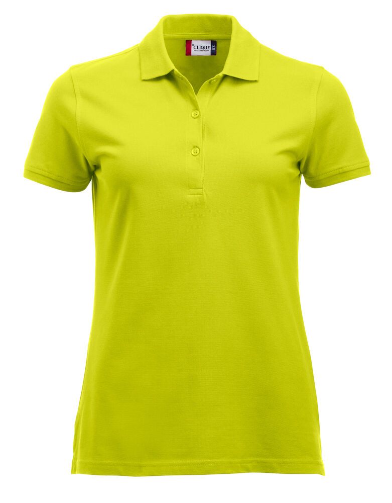POLO CLIQUE CLASSIC MARION DONNA S/S VERDE LIME