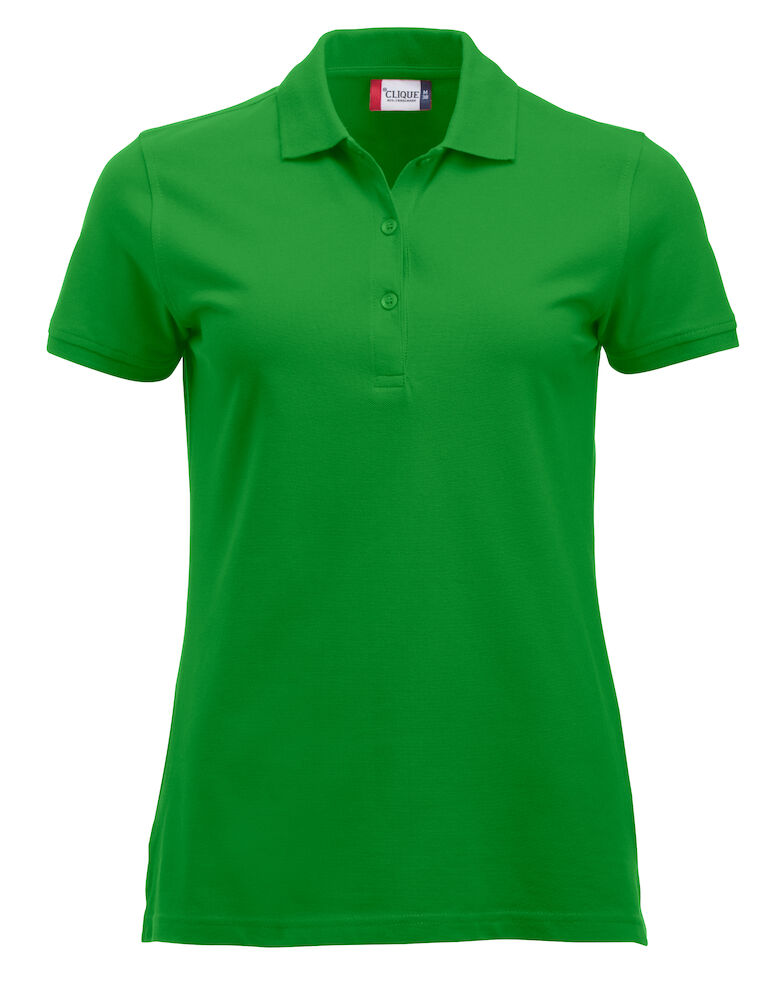 POLO CLIQUE CLASSIC MARION DONNA S/S VERDE ACIDO