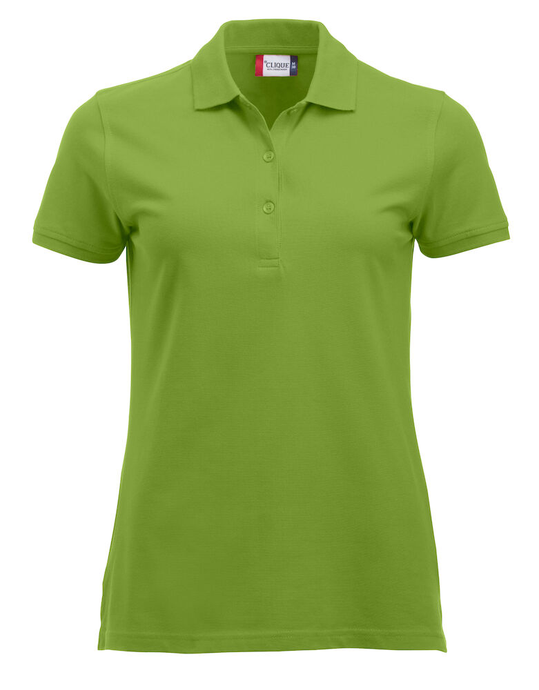 POLO CLIQUE CLASSIC MARION DONNA S/S VERDE MELA