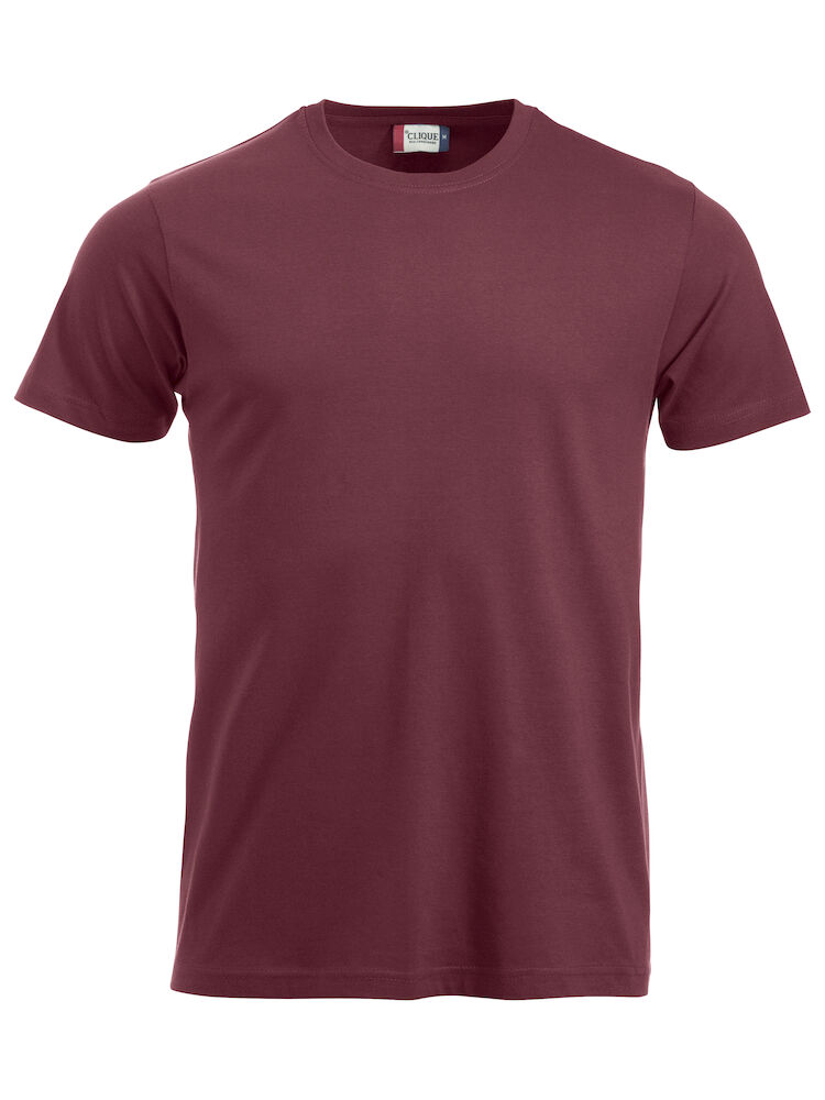 T-SHIRT NEW CLASSIC-T BORDEAUX