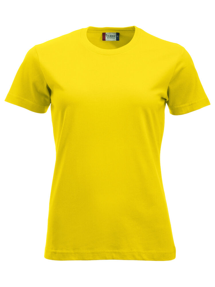 T-SHIRT NEW CLASSIC-T LADIES GIALLO LIMONE