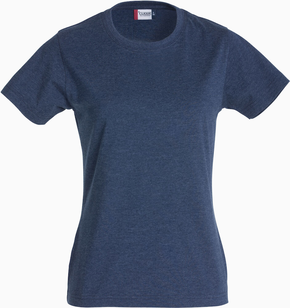T-SHIRT NEW CLASSIC-T LADIES BLU MELANGE
