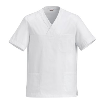 CASACCA LEONARDO MM SCOLLO 'V' BIANCA