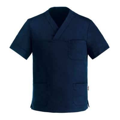 CASACCA LEONARDO MM SCOLLO 'V' BLU      