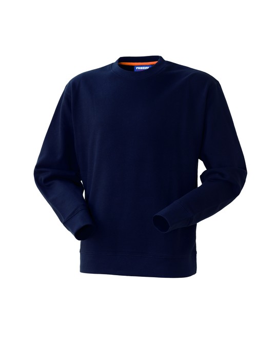 FELPA SPACE GIROCOLLO BLU
