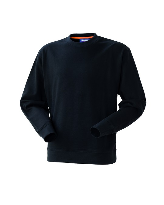FELPA SPACE GIROCOLLO NERO