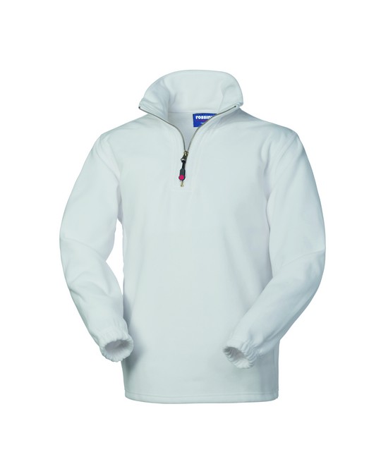 PILE TERMOPLUS 1/2 ZIP BIANCO
