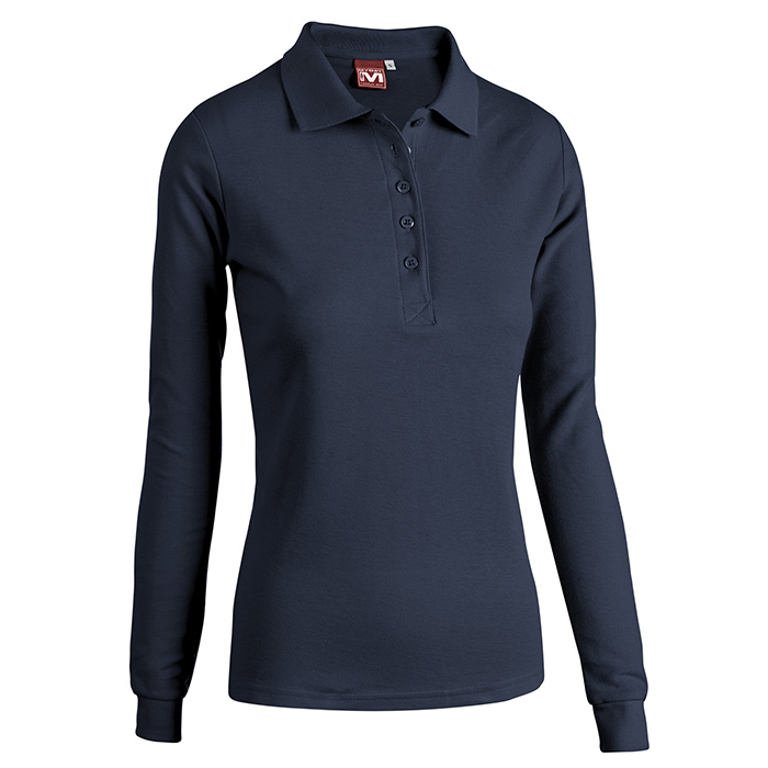 POLO STEFFI MANICA LUNGA BLU NAVY