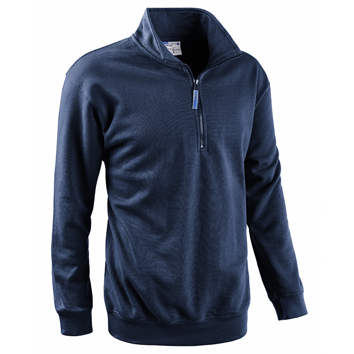FELPA SMASH 1/2 ZIP BLU NAVY