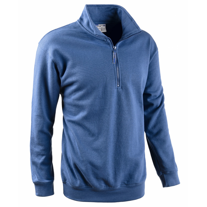 FELPA SMASH 1/2 ZIP ROYAL