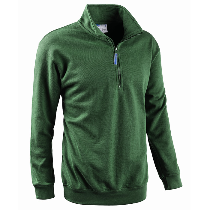 FELPA SMASH 1/2 ZIP VERDE SCURO