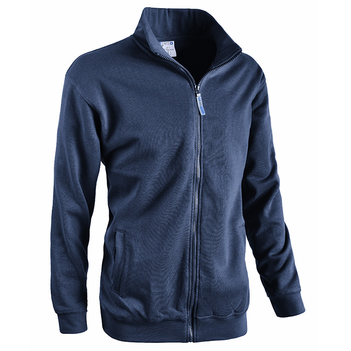 FELPA JUMP FULL ZIP BLU NAVY