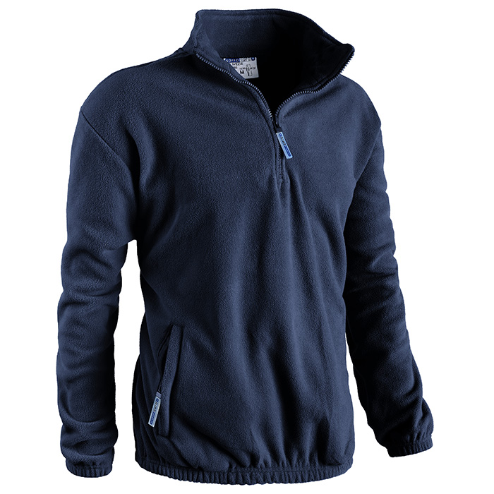 PILE SVEZIA 1/2 ZIP BLU NAVY