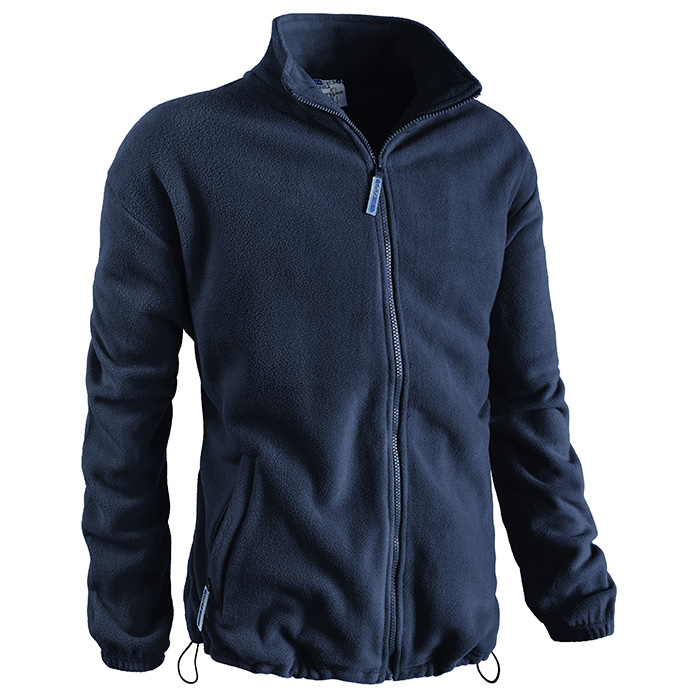 PILE NORVEGIA FULL ZIP BLU NAVY