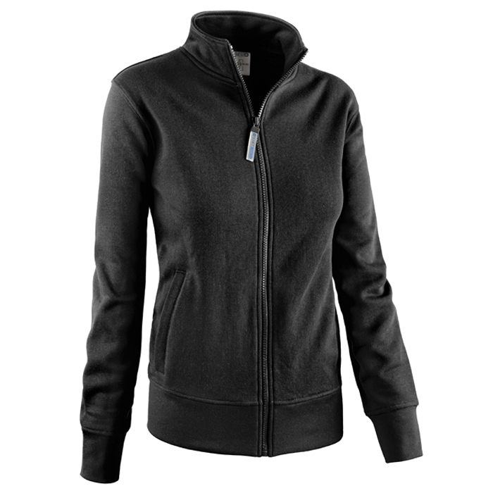 FELPA SKIP DONNA FULL ZIP NERO
