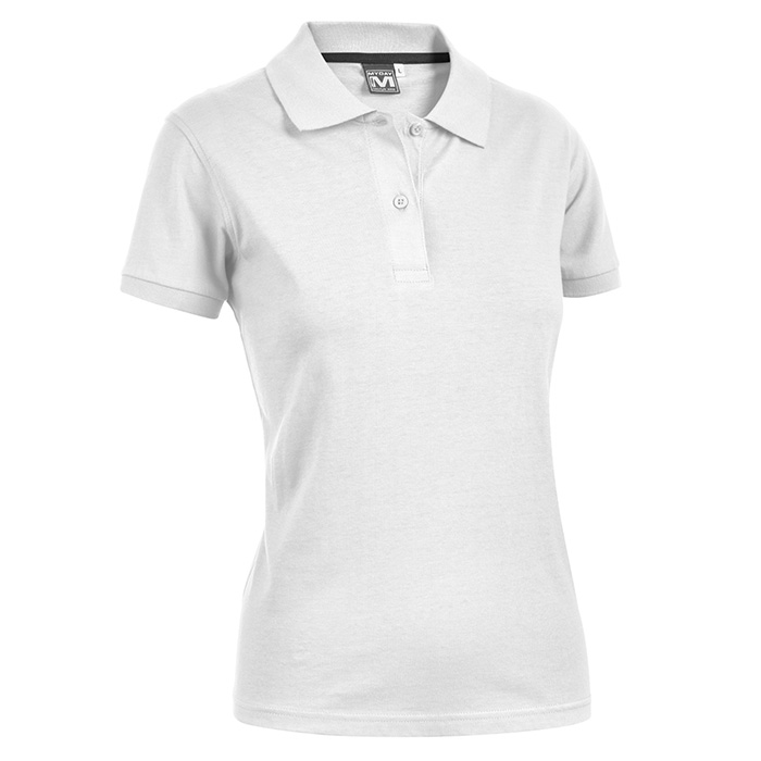 POLO ANGY JERSEY DONNA BIANCO